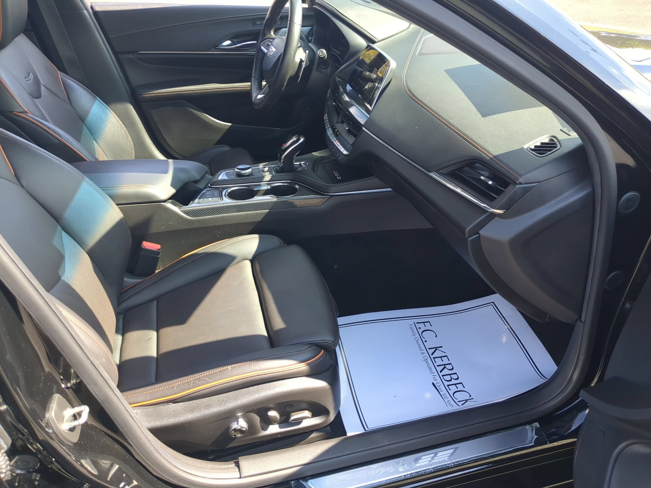 Certified 2022 Cadillac CT4 V w/ Technology Package RWD image 26