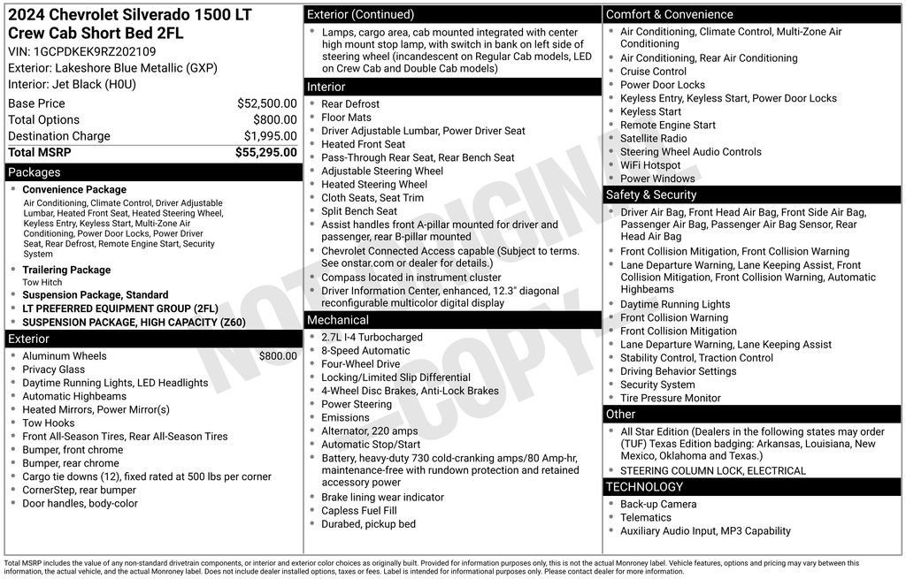 Certified 2024 Chevrolet Silverado 1500 LT AWD/4WD image 36