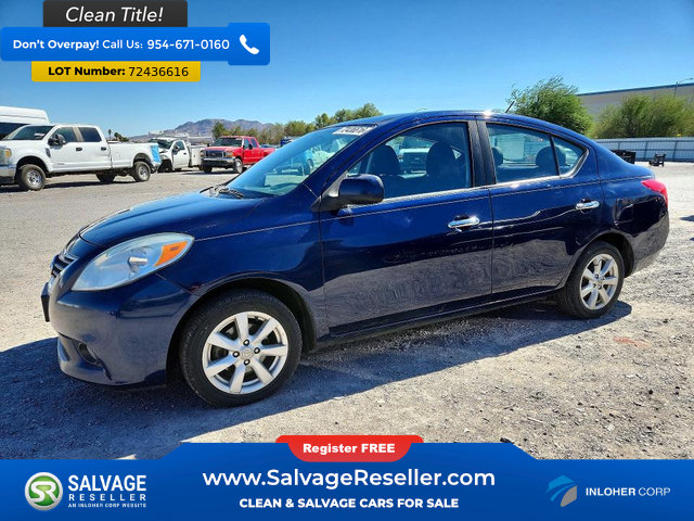 Used 2012 Nissan Versa w/ SL Tech Pkg FWD image 1