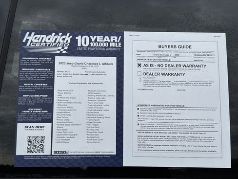 Used 2023 Jeep Grand Cherokee L Laredo image 38