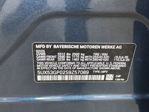 Certified 2025 BMW X3 xDrive30i w/ Premium Package image 38