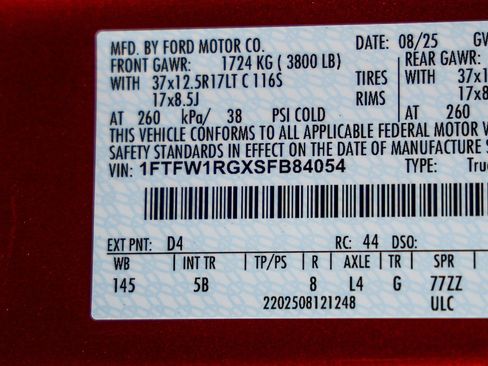 Used 2025 Ford F150 Raptor image 27