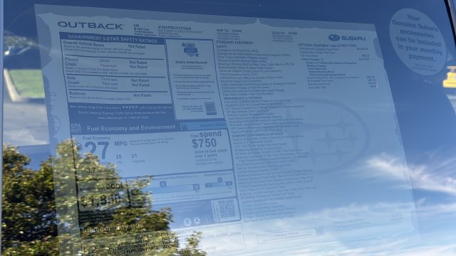 New 2026 Subaru Outback Premium AWD/4WD image 28