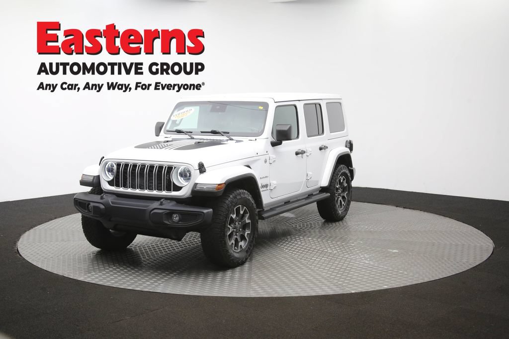Used 2024 Jeep Wrangler Unlimited Sahara w/ Dual Top Group AWD/4WD image 55