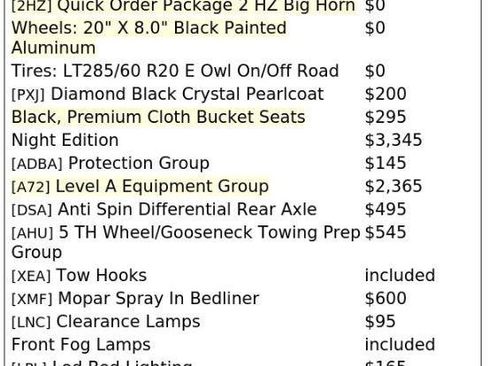 Used 2022 RAM 2500 Big Horn w/ Night Edition AWD/4WD image 4
