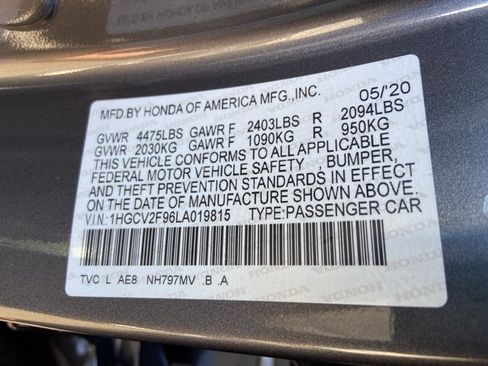 Used 2020 Honda Accord Touring image 33