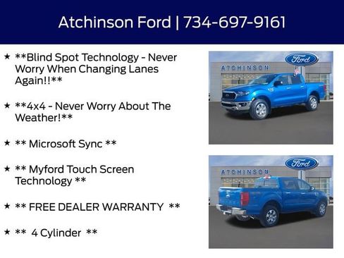 Used 2023 Ford Ranger XLT w/ Equipment Group 302A High AWD/4WD image 9