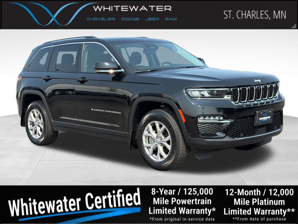 Used 2022 Jeep Grand Cherokee Limited w/ Luxury Tech Group II AWD/4WD 360° Tour