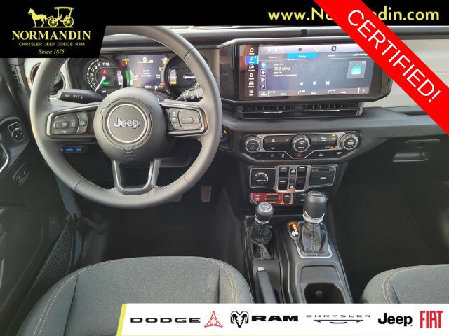 Certified 2025 Jeep Wrangler Unlimited Sport S 4xe AWD/4WD image 7