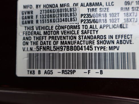 Used 2011 Honda Odyssey Touring image 12