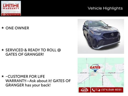 Used 2025 Toyota Highlander XSE AWD/4WD image 7
