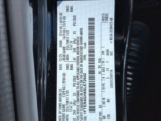 Used 2025 Ford Ranger XLT w/ Trailer Tow Package RWD image 20