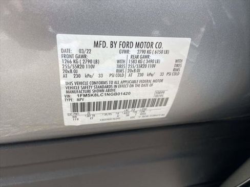 Used 2022 Ford Explorer King Ranch w/ Premium Technology Package image 10