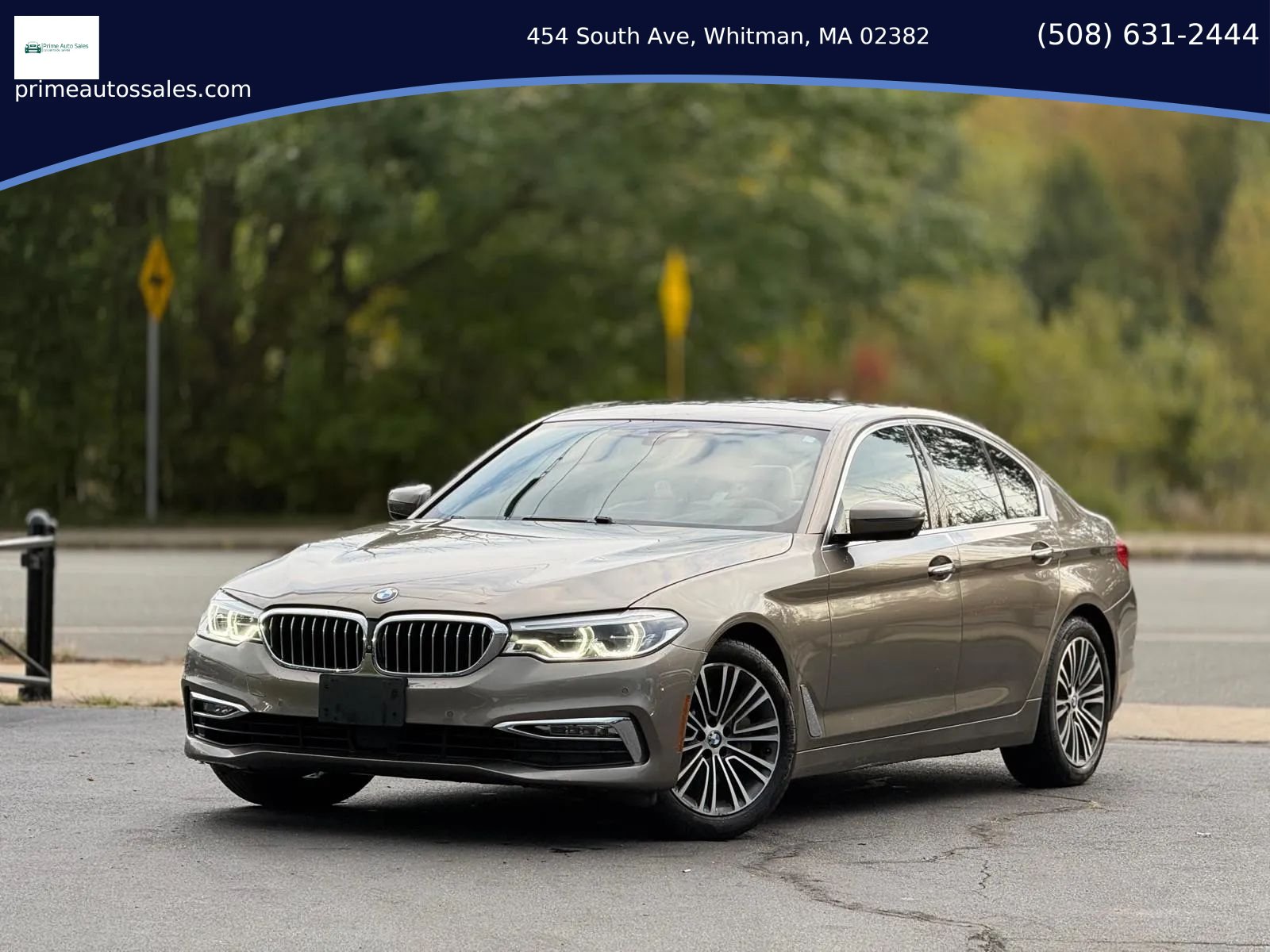 Used 2017 BMW 540i RWD image 1