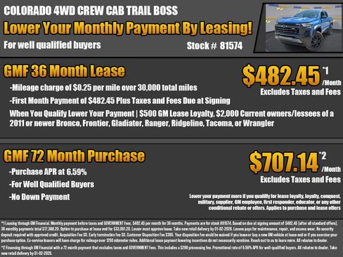 New 2026 Chevrolet Colorado Trail Boss image 2