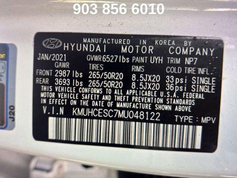 Used 2021 Genesis GV80 3.5T Advanced + image 7