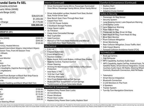 Used 2020 Hyundai Santa Fe SEL FWD image 50