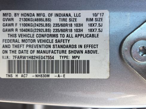 Used 2017 Honda CR-V EX-L image 21