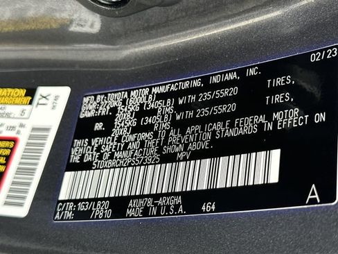 Used 2023 Toyota Highlander Limited AWD/4WD image 29