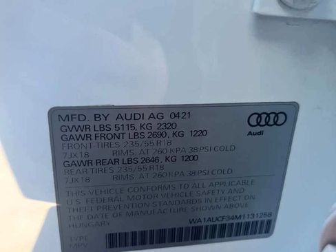 Used 2021 Audi Q3 2.0T Premium w/ Convenience Package image 9