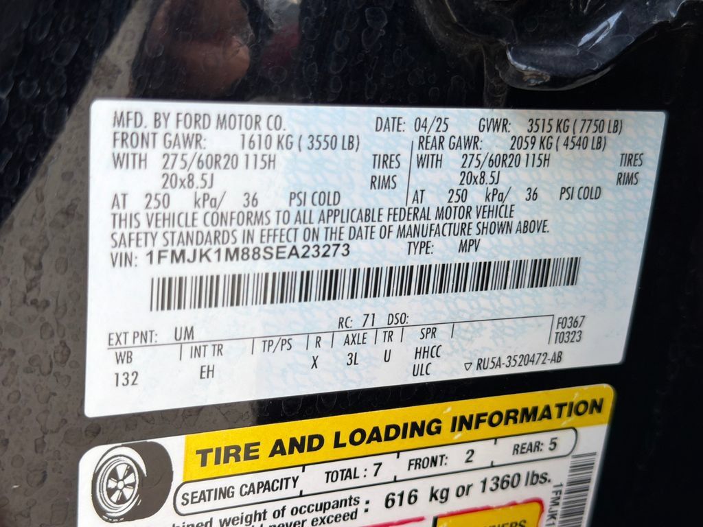 Used 2025 Ford Expedition Max Platinum AWD/4WD image 32