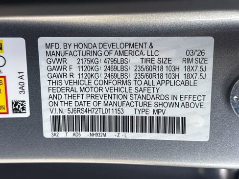 New 2026 Honda CR-V EX-L image 36