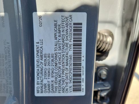 New 2026 Honda Accord EX-L image 15