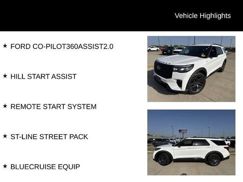 Certified 2025 Ford Explorer ST-Line w/ Premium Package RWD image 5