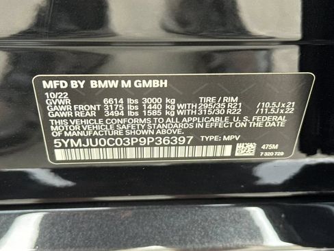 Used 2023 BMW X5 M w/ Executive Package AWD/4WD image 37