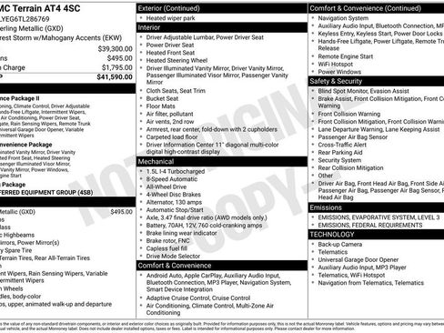 New 2026 GMC Terrain AT4 image 35