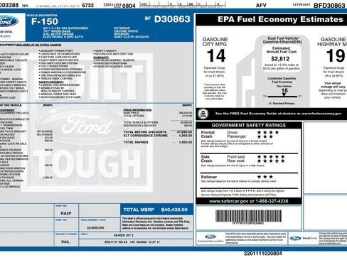 Used 2011 Ford F150 XLT w/ XLT Chrome Pkg image 25