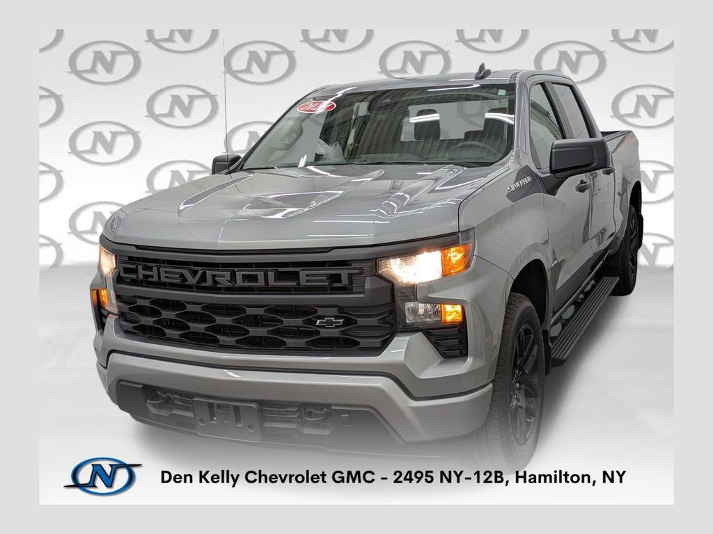 Certified 2024 Chevrolet Silverado 1500 Custom AWD/4WD image 1
