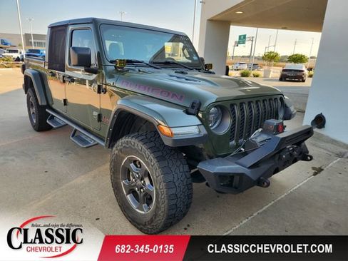 Used 2023 Jeep Gladiator Rubicon w/ LED Lighting Group AWD/4WD image 1