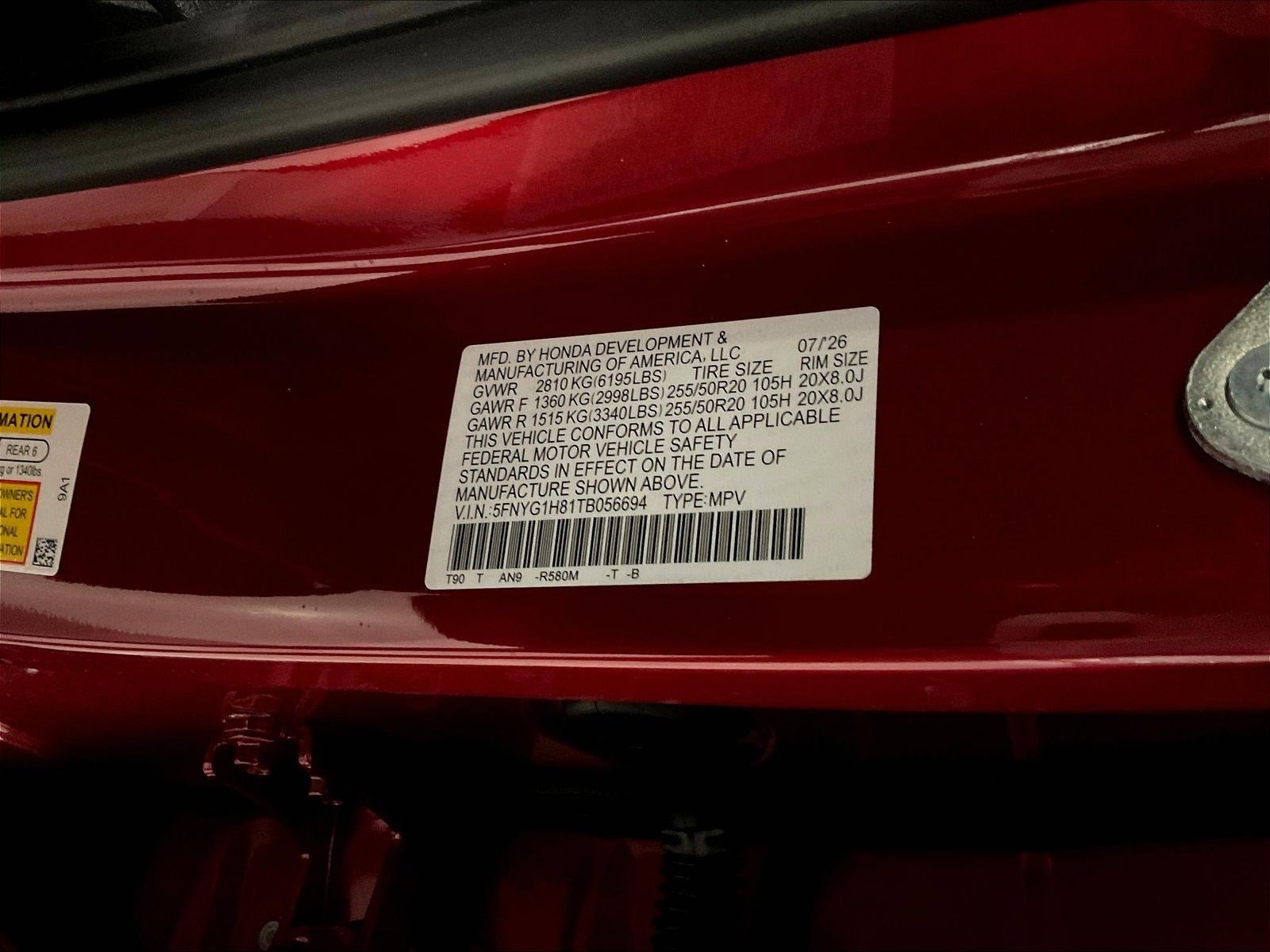 New 2026 Honda Pilot Elite image 22