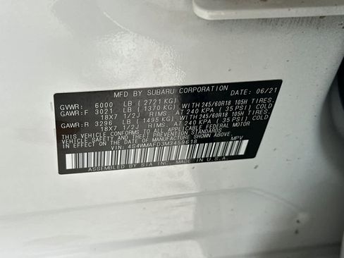 Used 2021 Subaru Ascent Premium w/ Convenience Package image 34