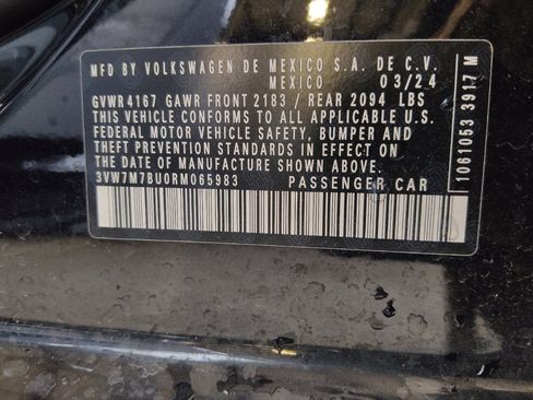Used 2024 Volkswagen Jetta SE w/ Panoramic Sunroof Package FWD image 33
