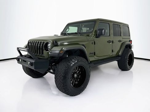 Used 2021 Jeep Wrangler Unlimited Sahara AWD/4WD image 1