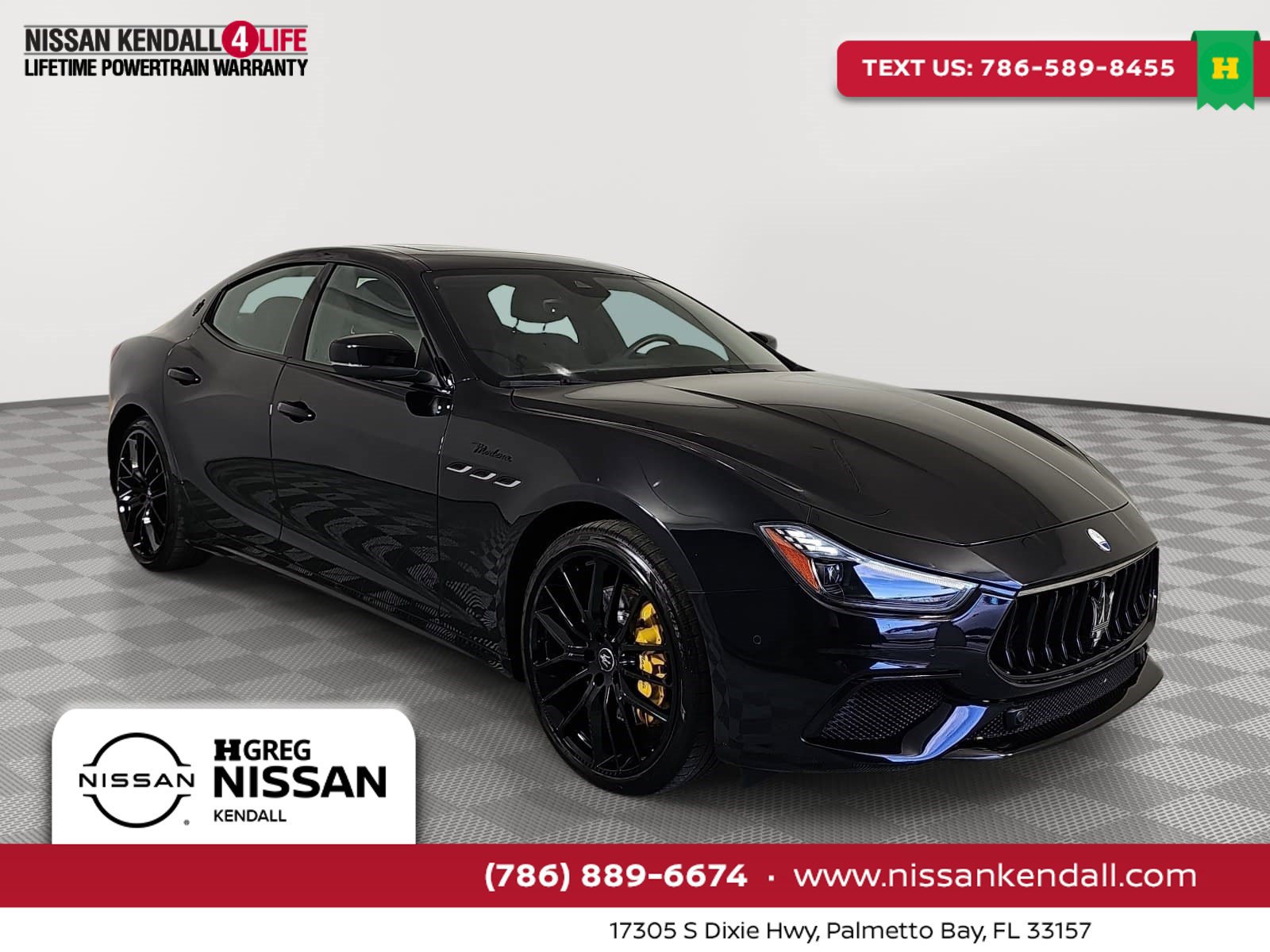 Used 2023 Maserati Ghibli Modena RWD image 1