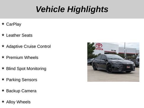 Used 2025 Toyota Camry SE w/ Convenience Package FWD image 5