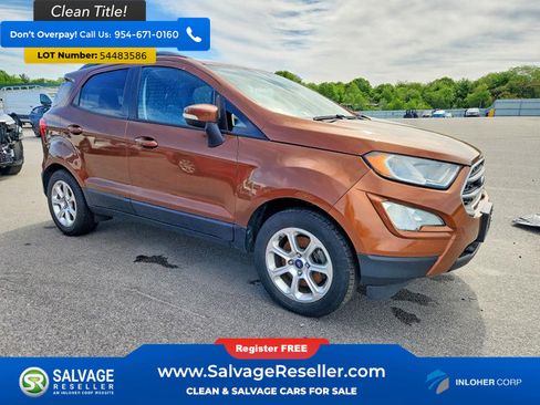 Used 2018 Ford EcoSport SE w/ SE Convenience Package FWD image 5