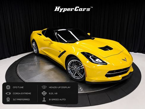 Used 2016 Chevrolet Corvette Stingray Coupe w/ 3LT Preferred Equipment Group RWD image 1