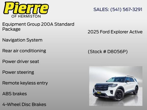 Used 2025 Ford Explorer Active AWD/4WD image 6