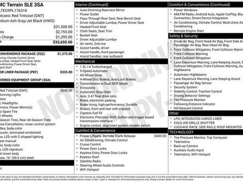 Certified 2023 GMC Terrain SLE w/ Driver Convenience Package image 7