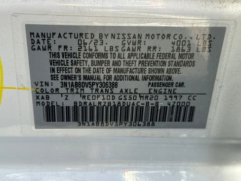 Used 2023 Nissan Sentra SR w/ Midnight Edition Package FWD image 52