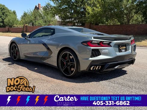 Used 2022 Chevrolet Corvette Stingray Preferred Conv w/ Chrome Exterior Badge Package RWD image 8