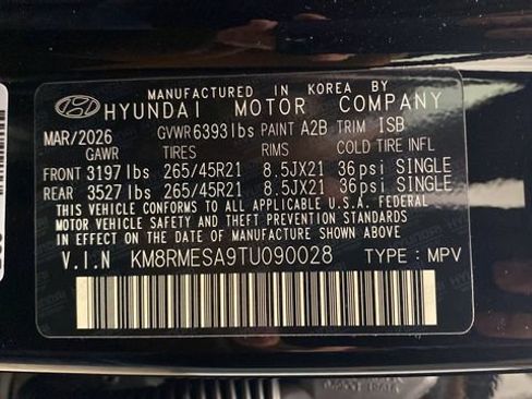 New 2026 Hyundai Palisade Calligraphy AWD/4WD image 30