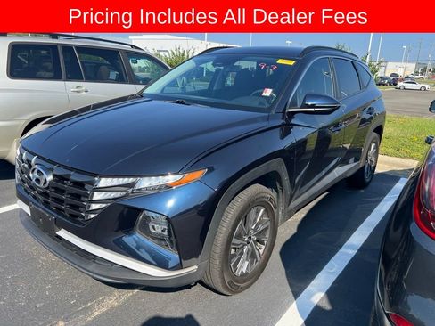 Used 2022 Hyundai Tucson Blue AWD/4WD image 1