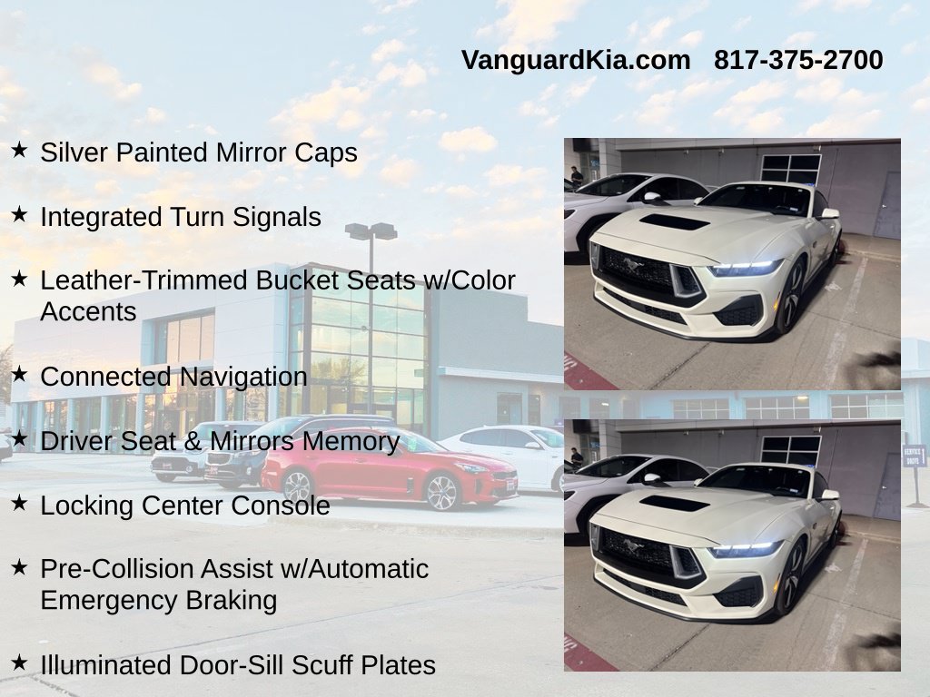 Used 2025 Ford Mustang GT Premium w/ 60th Anniversary Package RWD image 8