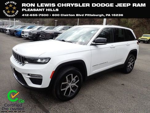Certified 2023 Jeep Grand Cherokee Limited AWD/4WD image 1