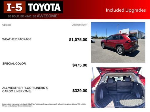 Used 2025 Toyota RAV4 XLE Premium w/ Weather Package AWD/4WD image 6